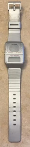 Vintage Ultmost Move Minutely Talking Wristwatch Silver Digital UNTESTED Watch - Picture 1 of 10