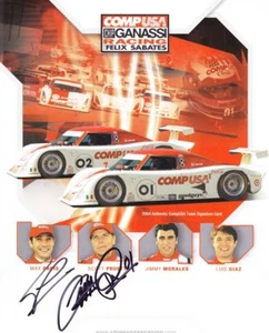 2004 Chip Ganassi Racing Lexus DP signed Grand Am Hero Card PRUETT PAPIS - Picture 1 of 1