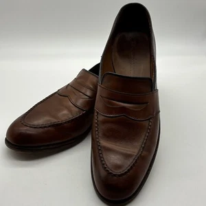 Allen Edmonds "Randolph" Bench Welt Penny Loafer - Größe 12 2A braun - Bild 1 von 19