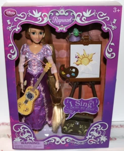 2015 Nuevo en caja Disney Rapunzel Deluxe Singing I Sing Doll Juego Pascal Caballete Guitarra+ - Imagen 1 de 13