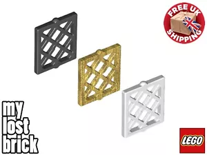 LEGO - Part 38320 - Window Panes 1x2x2 Lattice + NEW + SELECT COLOUR / QUANTITY - Picture 1 of 4