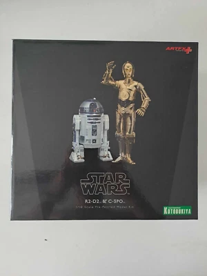 Star Wars R2-D2 & C-3PO Kotobukiya ARTFX+ 1/10 COME NUOVO SCATOLA OTTIMA - Immagine 1 di 3