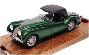 Brumm 1/43 Scale Diecast R102 - 1948 Jaguar 3.5 Litre - Met Green/Black - Picture 1 of 5
