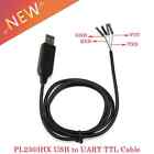 Pl2303hx Usb To Uart Ttl Converter Cable 4 Pin Rs232 Adapter 1M