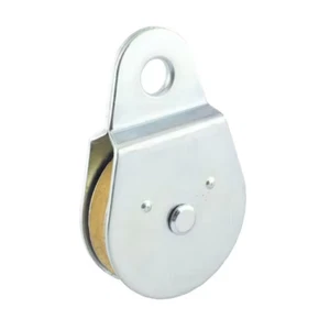 3 pack 1-1/2 in. Corrosion Resistant Zinc-Plated 420 lbs Rigid Single Pulley - Picture 1 of 4