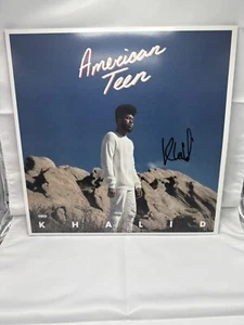 Khalid Autograph Signed American Teen Vinyl Record LP Signer R&B Artist JSA COA - Picture 1 of 7