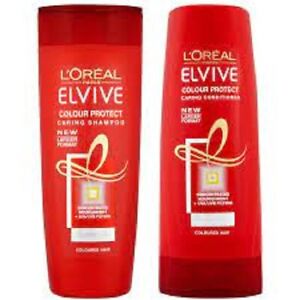 L'Oreal Elvive Colour Protect Shampoo AND Conditioner 400ml EACH Twin Pack