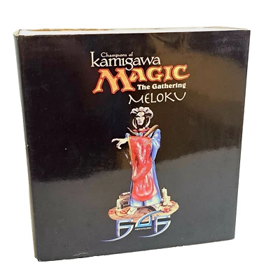 F4F Magic The Gathering Campioni Di Kamigawa Statua Meloku MISB NUOVO & OVP ! - Immagine 1 di 4