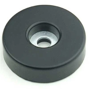 Gummifüße Ø 38 x 10 mm Stahleinlage Adam Hall 4906 Gerätefuß Möbelfüße Gummi Fuß - Picture 1 of 4