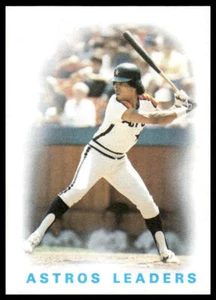 1986 Topps #186 Astros Leaders Houston Astros Baseball - Picture 1 of 2