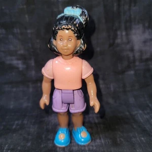 Vintage LITTLE TIKES Grand Mansion Dollhouse AFRICAN AMERICAN GIRL DAUGHTER - Picture 1 of 5