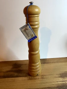 Peugeot 13" Natural Wood Pepper Mill Grinder - Made In France • Royale MP 33cm - Picture 1 of 5