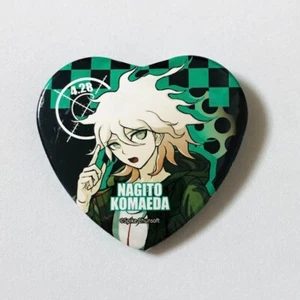 Danganronpa Preroll Birthday Heart Can Badge Nagito Komaeda Anime Japan - Picture 1 of 2