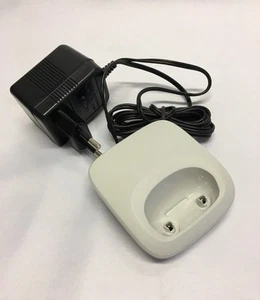 Siemens Gigaset A400 Chargeur pour A400A/A400H avec Alimentation Clair Gris - Zdjęcie 1 z 1
