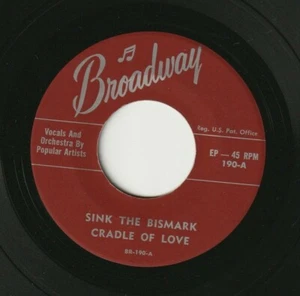 Broadway Sink the Bismark Cradle of Love Summer Set Madison Time Record - Imagen 1 de 3