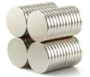 100pcs Super Strong Disk Disc Round Magnets N50 15mm x1.5mm Rare Earth Neodymium - Picture 1 of 3