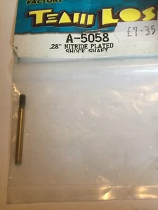 Team Losi Racing A-5058 TLR5058) Nitride Coated Shock Shaft .28” (1) ( - Picture 1 of 4