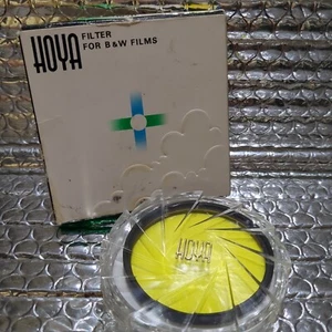 Hoya 55 mm Yellow Y(K2) Filter with Original Plastic Case & Box - Picture 1 of 1