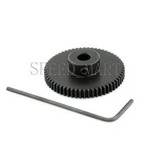 6 mm orificio 60 dientes módulo 60T 0,5 motor rueda de engranaje de metal con tornillos superiores - Imagen 1 de 3