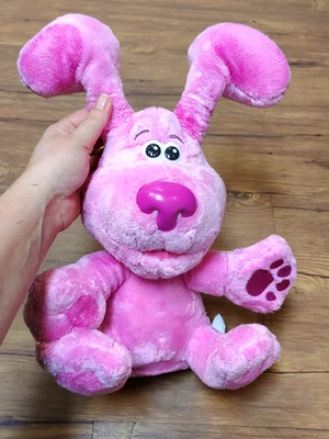Nickelodeon Blues Clues And You Magenta Barking Peek A Boo Peluche Perro Funciona  Foto 1 de 4