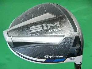 TaylorMade SIM MAX Driver 10.5 TENSEI RED TM50 (SR) #608 Golf Clubs - Picture 1 of 6