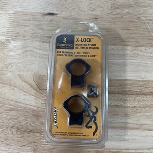 Browning X-Bolt X-Lock 1" High Height Integrated Mounting System Matte 12503 - Picture 1 of 12