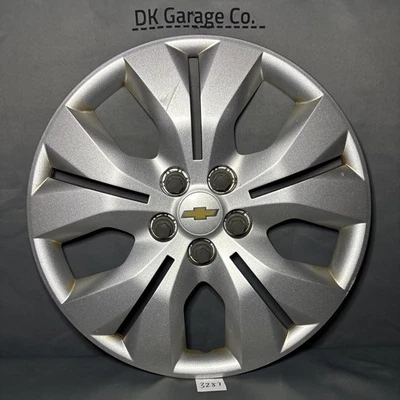 2012-2016 Chevrolet Cruze Hubcap - Genuine Factory OEM 16-inch Silver 3294 - Image 1 of 4