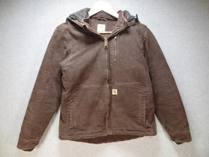 Chaqueta con Capucha Carhartt Pequeña Mujer Caldwell Full Swing Marrón Oscuro 102248 904 - Imagen 1 de 9