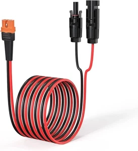 10ft/3M 12AWG XT60i Female To Male Solar Panel Extension Cable Charging Cable - Picture 1 of 8