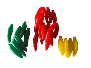 Chili Pepper Light Plastic Covers Christmas Holiday Mexican Kitchen Chili Ristra - Picture 1 of 1