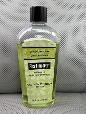 Pier 1 Imports Crisp Bamboo Diffuser Refill Oil Full Size 16oz discontinued - Image 1 of 2