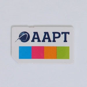 Vintage AAPT Australia Full-Size GSM Mobile Phone SIM Card  - Photo 1 sur 3
