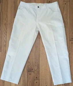Dickies Painters Carpenter weiße Canvashose Größe 38x30 weiß - Bild 1 von 4
