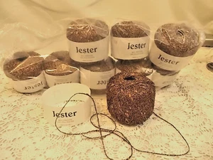 SET BESTEHEND AUS 10 TRENDSETTERN "NARR" SCHWARZ/KUPFER #24 CORDGARN 25G- -ITALIEN - Bild 1 von 4