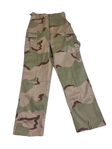 Pantalón cargo 3 colores DCU Mil Tec camuflaje W26 L31 - Imagen 1 de 4