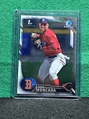 Yoan Moncada 2016 Bowman Chrome Prospects #BCP148 (RC) Foto 1 de 3