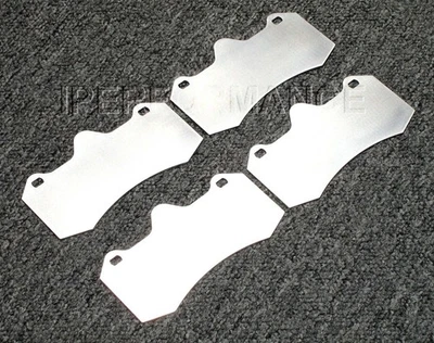 钛制制动垫 Shim 隔热罩套装适用于 McLaren 570S GT4 16-;R54 Irn Ds Fr — 第 1/3 张图片