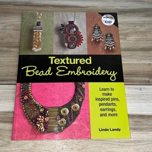 TEXTURED BEAD EMBROIDERY: LEARN TO MAKE INSPIRED PINS, By Linda Landy - Picture 1 of 12