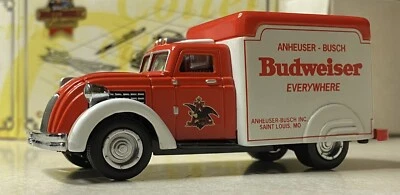 MATCHBOX COLLECTABLES BUDWEISER 1937 DODGE AIRFLOW DELIVERY TRUCK 1:43 SCALE - Image 1 of 4