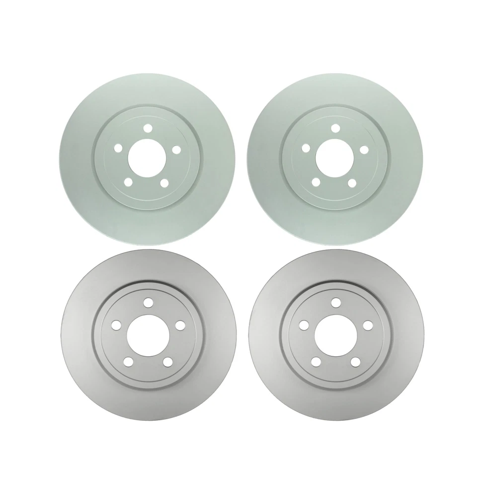 Kit de rotores de freno de disco delanteros Bosch de 345 mm y traseros de 319 mm para cargador Chrysler 300 Foto 1 de 1