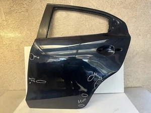 2016 2017 2018 MAZDA 2 & TOYOTA YARIS iA REAR LEFT DRIVER SIDE DOOR OEM - Picture 1 of 13