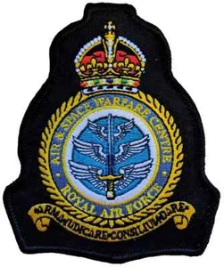 Air and Space Warfare Centre RAF Embroidered Patch Badge - MOD LICENSED - Picture 1 of 8