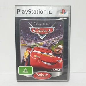 Cars: Disney Pixar PS2 Sony PlayStation 2 Game With Manual PAL Free Post VGC - Picture 1 of 4