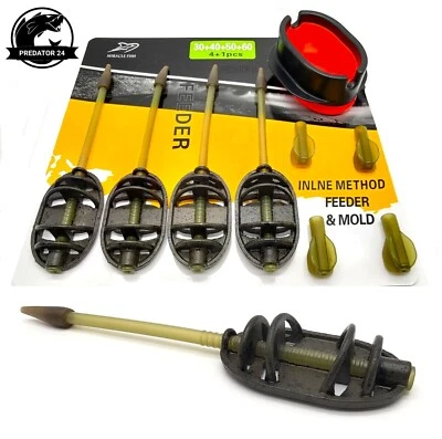 Method Feeder Set Futterkorb Ausdrückform Futterform Methodkörbe 30g - 60g - Bild 1 von 4