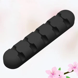 Kabelclips 5 Löcher Kabelmanagementkabel Organizer (Schwarz) Organizer Clips - Afbeelding 1 van 11