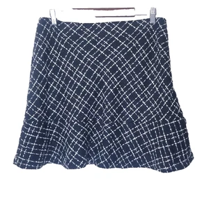 Falda George Mujer Talla 14 Negra Blanca Forrada de Tweed - Imagen 1 de 17