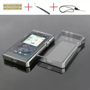 Soft Cover Crystal TPU Clear Case for iriver SP2000 With Screen Tempered Glass - Picture 1 of 12