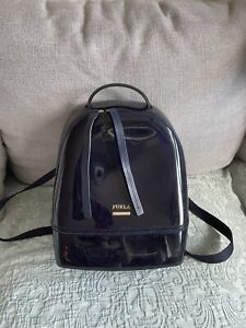 furla PVC candy backpack navy