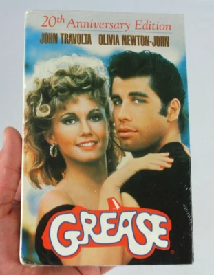 GREASE 20th ANNIVERSARY VHS BOX SET SEALED W/ CD SINGLE + LYRICS *QUICK SHIP* - Image 1 of 4