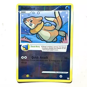 Buizel LP Reverse Holo Common Mysterious Treasures 75/123 Pokémon Sammelbilanz Siehe Fotos - Bild 1 von 2